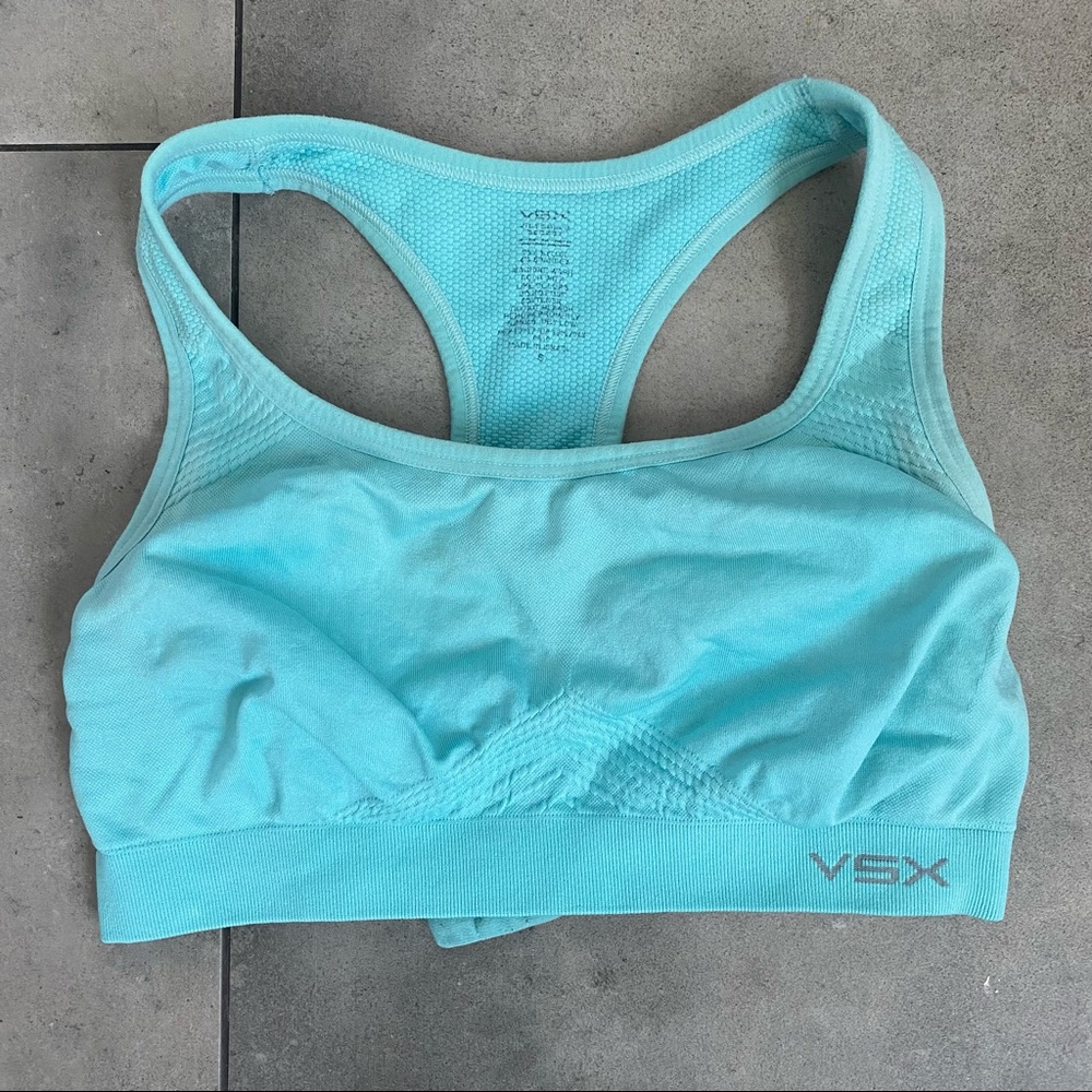 Victoria’s Secret sport teal blue sports bra Small